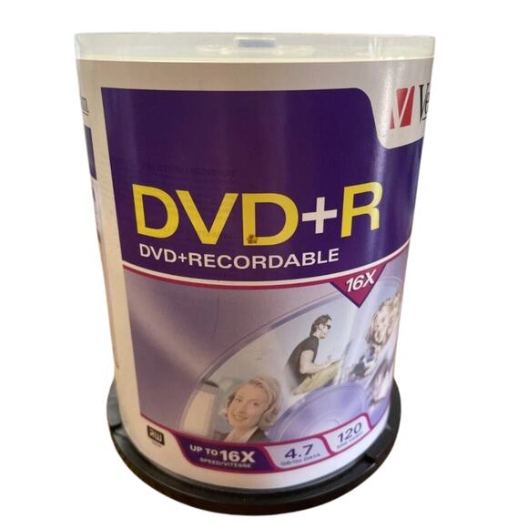 Recordable Disc Lot Verbatim DVD+R 4.7GB, Fujifilm CD-R & Mixed Brands - Picture 6 of 8